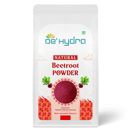 De'hydra De'Hydra specializes in Dehydrated Beetroot Powder, featuring: • Fine Beetroot Powder: Lightweight and smooth, perfect for culinary, health, and beauty applications. 100gm Dehydrated Beetroot Powder